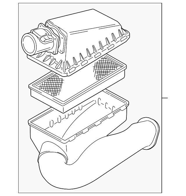 Aircleaner (Jaguar OEM) XR827040OEM