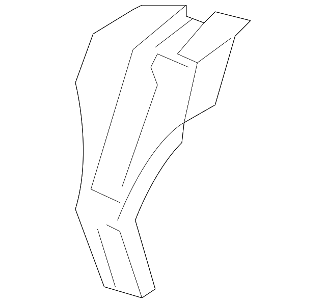 Bracket-Bumper (Jaguar OEM) XR827816OEM