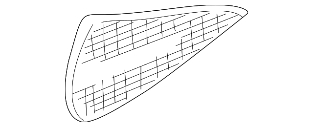 Grille-Speaker (Jaguar OEM) XR828030ADXOEM