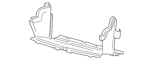 Shield-Deflector (Jaguar OEM) XR82808OEM