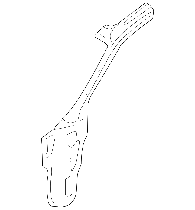 Reinf-A-Post (Jaguar OEM) XR828707OEM