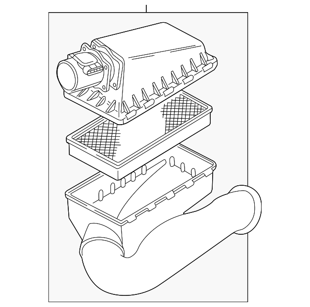 Aircleaner (Jaguar OEM) XR828717OEM