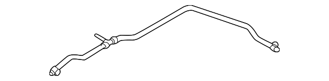 Hose (Jaguar OEM) XR82884OEM