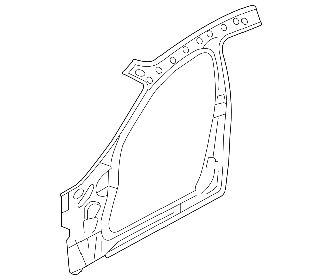 Jaguar Panel-Door Openi XR829316OEM