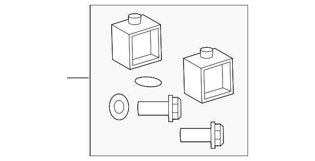 Kit-Stg Col Rch (Jaguar OEM) XR829831OEM