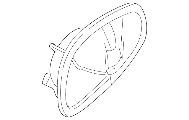 Jaguar Escutcheon-Rem C XR830381AGNOEM