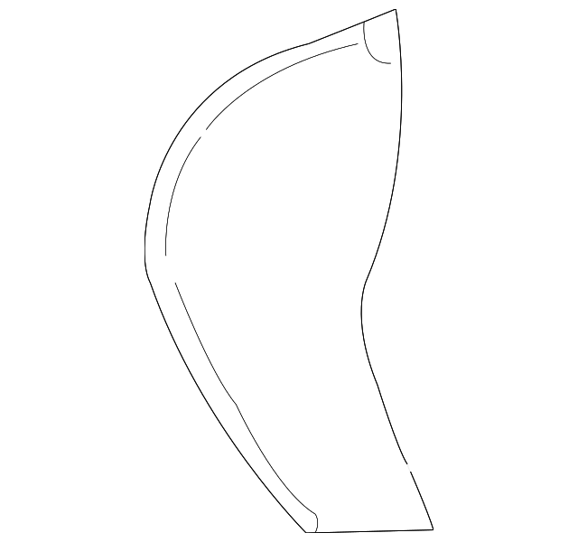 Panel-Facia End - Discontinued (Jaguar OEM) XR830745AEKOEM