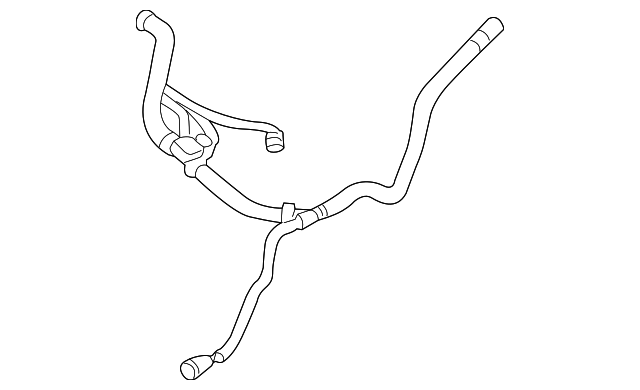 Pipe-Vapour - Discontinued (Jaguar OEM) XR831021OEM