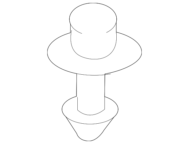Fastener-Push In (Jaguar OEM) XR831159OEM