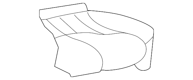 Cushion - Discontinued (Jaguar OEM) XR831337LHJOEM