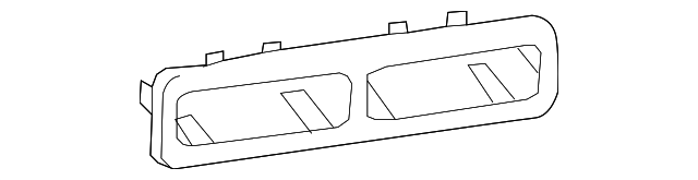 Bezel (Jaguar OEM) XR832834LHJOEM