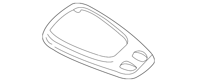 Veneer-Console P (Jaguar OEM) XR833611OEM