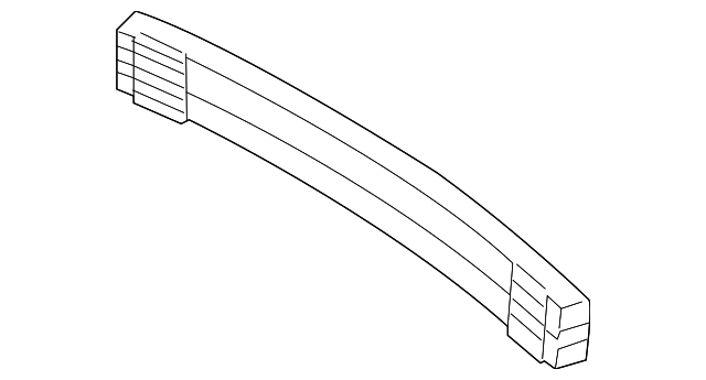 Beam-Bumper (Jaguar OEM) XR83496OEM