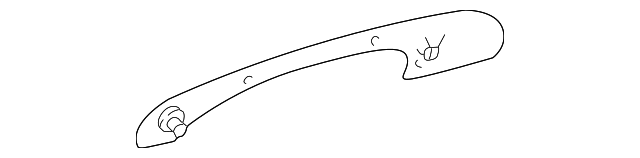 Bezel (Jaguar OEM) XR83614XXXOEM