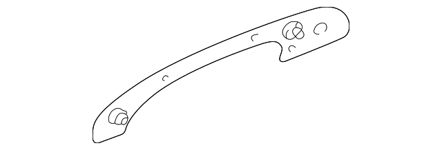 Bezel (Jaguar OEM) XR83616XXXOEM