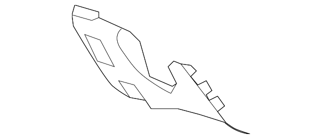 Bolster-Knee (Jaguar OEM) XR836650LHJOEM
