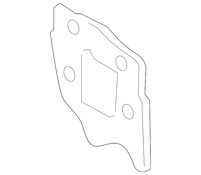 Reinf-Bumper Mtg (Jaguar OEM) XR837254OEM