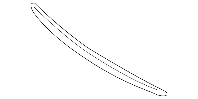 Spoiler-Trunk Li (Jaguar OEM) XR837448XXXOEM