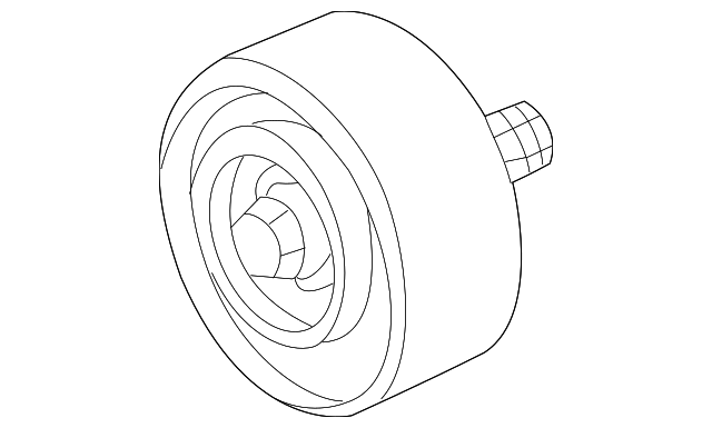 Pully-Idler (Jaguar OEM) XR837675OEM