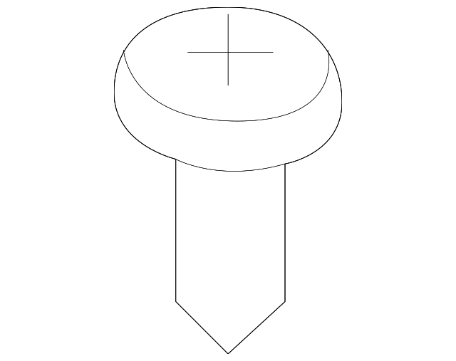 Screw (Jaguar OEM) XR838183OEM