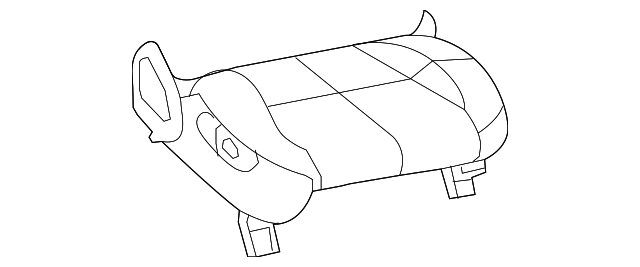 Cover-Cushion - Discontinued (Jaguar OEM) XR841393LHJOEM