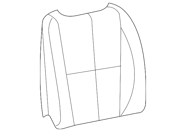 Cover-Squab - Discontinued (Jaguar OEM) XR841420LHJOEM