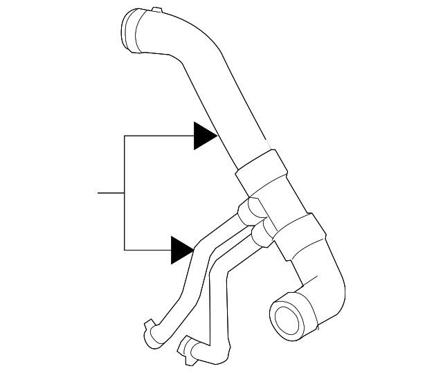 Hose (Jaguar OEM) XR841496OEM