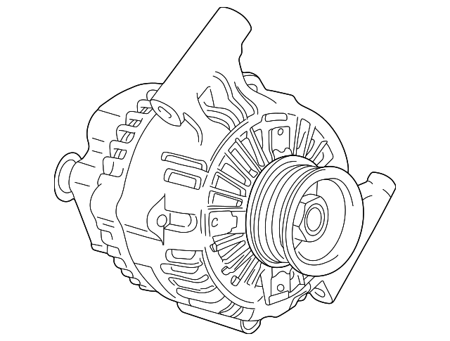 Alternator (Jaguar OEM) XR842452OEM