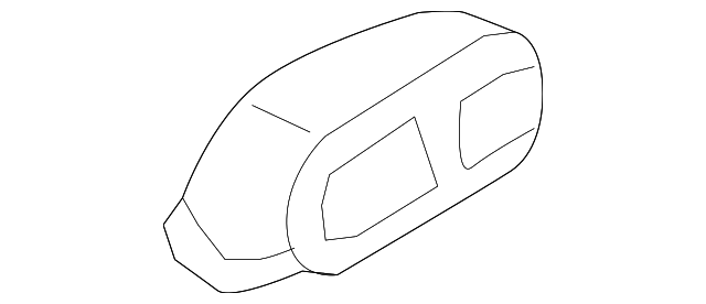 Vent-Console (Jaguar OEM) XR843350OEM
