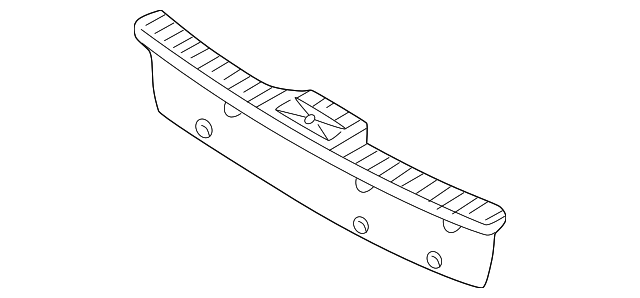 Finisher-Trunk L (Jaguar OEM) XR843400OEM