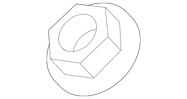 Jaguar Nut XR844419OEM