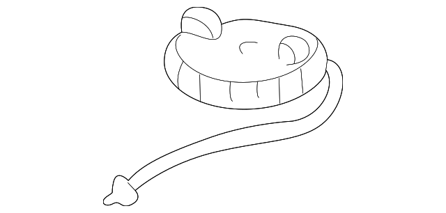 Cap-Reservoir (Jaguar OEM) XR84747OEM
