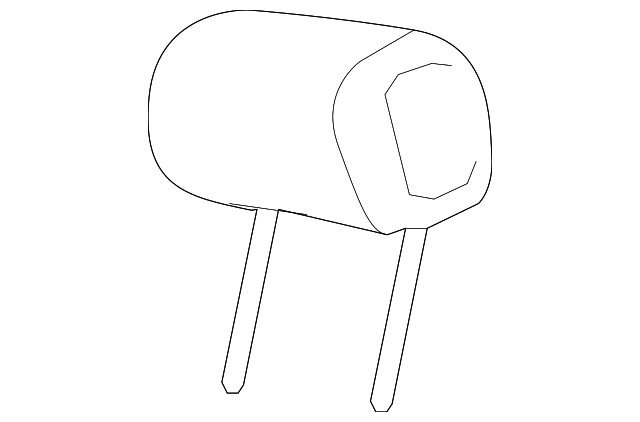 Headrest - Discontinued (Jaguar OEM) XR847766RFLOEM