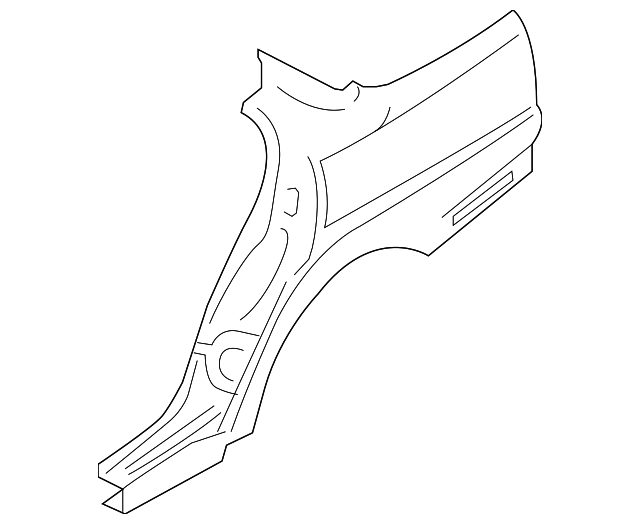 Panel-Tonneau (Jaguar OEM) XR847922OEM
