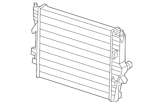 Radiator (Jaguar OEM) XR847963OEM