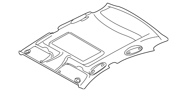 Headlining (Jaguar OEM) XR847969AGDOEM