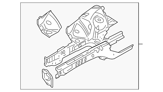 Panel-Valance (Jaguar OEM) XR849555OEM