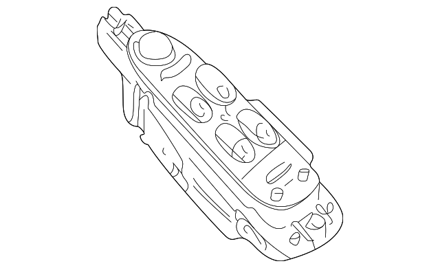 Switchpack-Door (Jaguar OEM) XR849761OEM