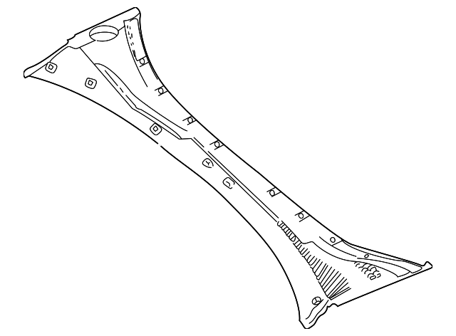 Finisher-Windscr (Jaguar OEM) XR850989OEM
