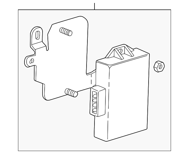 Aid-Reversing Mo (Jaguar OEM) XR851653OEM