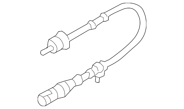 Front ABS Sensor (Jaguar OEM) XR851751OEM