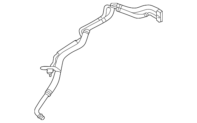 Tube (Jaguar OEM) XR852775OEM