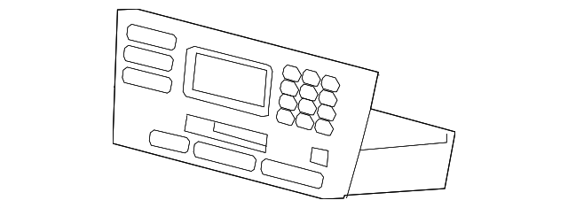 Player-Radiocass XR854399OEM