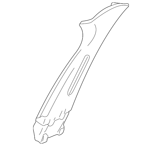 Finisher-B/C Pos (Jaguar OEM) XR854998SELOEM