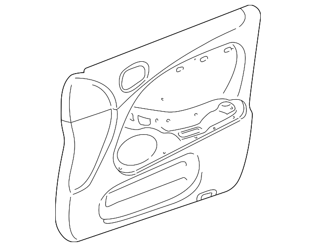 Casing-Door (Jaguar OEM) XR855365LGJOEM