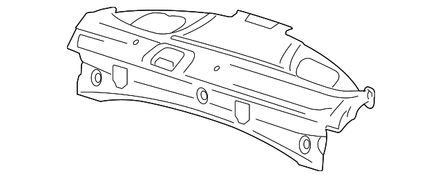 Shelf-Parcel (Jaguar OEM) XR855519LEGOEM