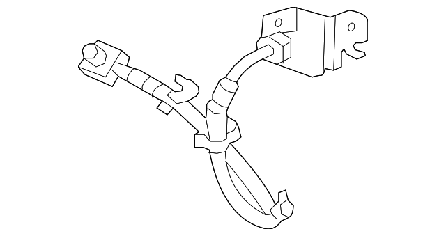 Hose (Jaguar OEM) XR855611OEM