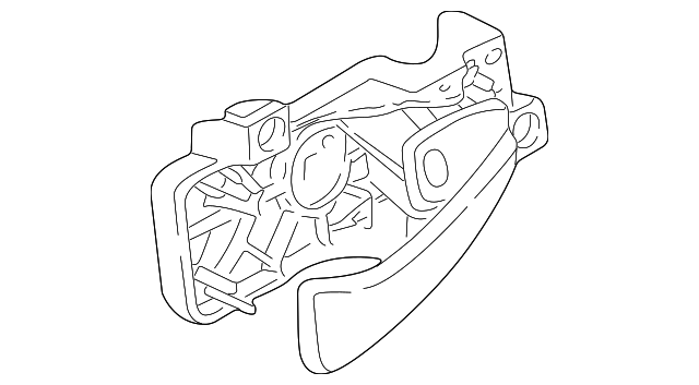 Handle-Remote Co (Jaguar OEM) XR855637OEM