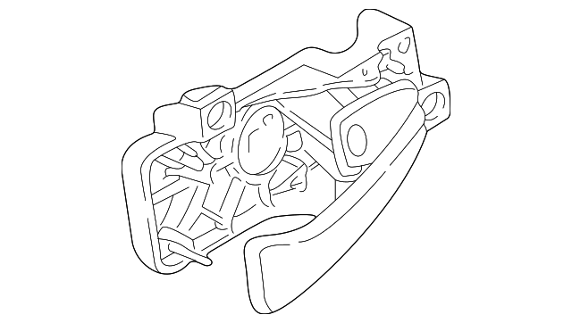 Handle-Remote Co (Jaguar OEM) XR855638OEM