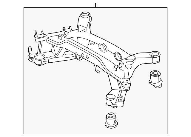 Frame (Jaguar OEM) XR855872OEM